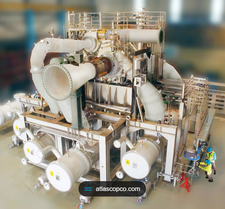 工业压缩机 结构或应用图